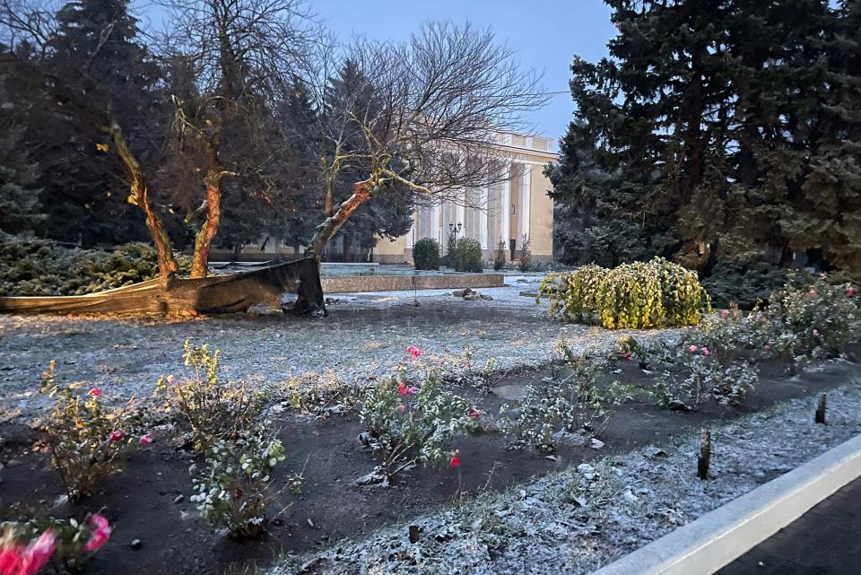 FOTO// Ninge la Cahul. Află ce timp vom avea la Hram