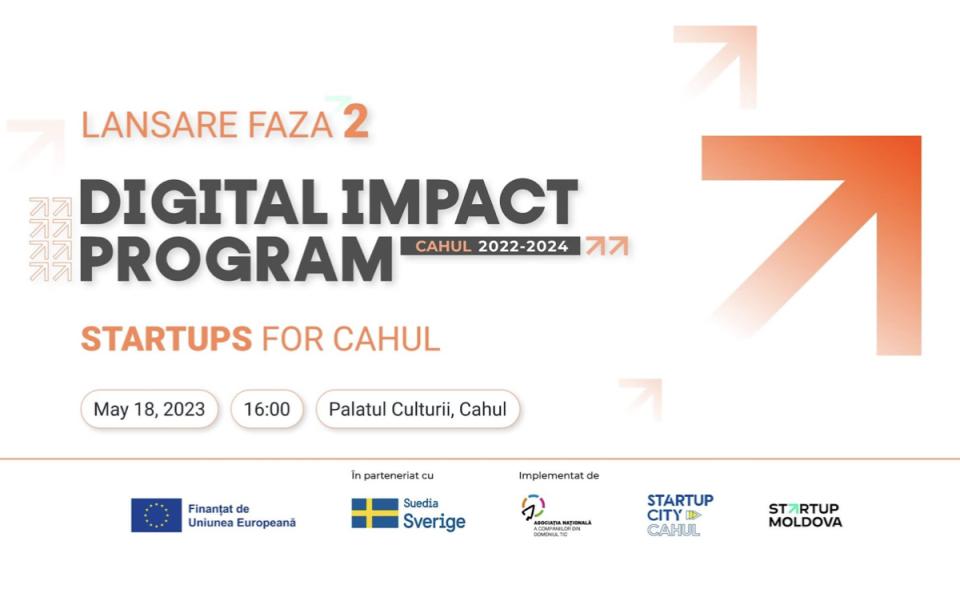Digital Impact revine cu un nou apel de granturi de  3,9 milioane lei pentru startup-uri