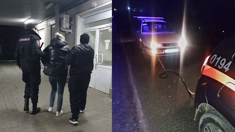 FOTO // Un hectar de  plante de cânepă, depistate de carabinieri  în raionul Cahul