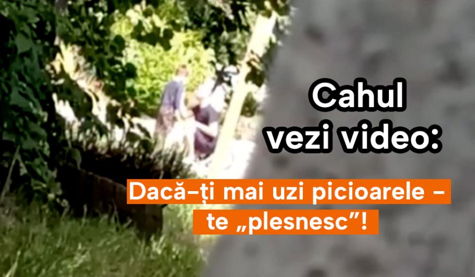 CAHUL: Dacă-ți mai uzi picioarele - te „plesnesc”! Pentru unii ziua copiilor nu e sărbătoare |VIDEO