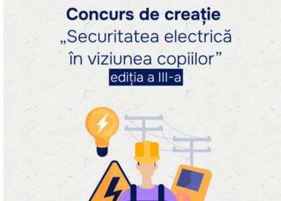 Concursul național de desene „Securitatea electrică în viziunea copiilor”. Vezi detalii