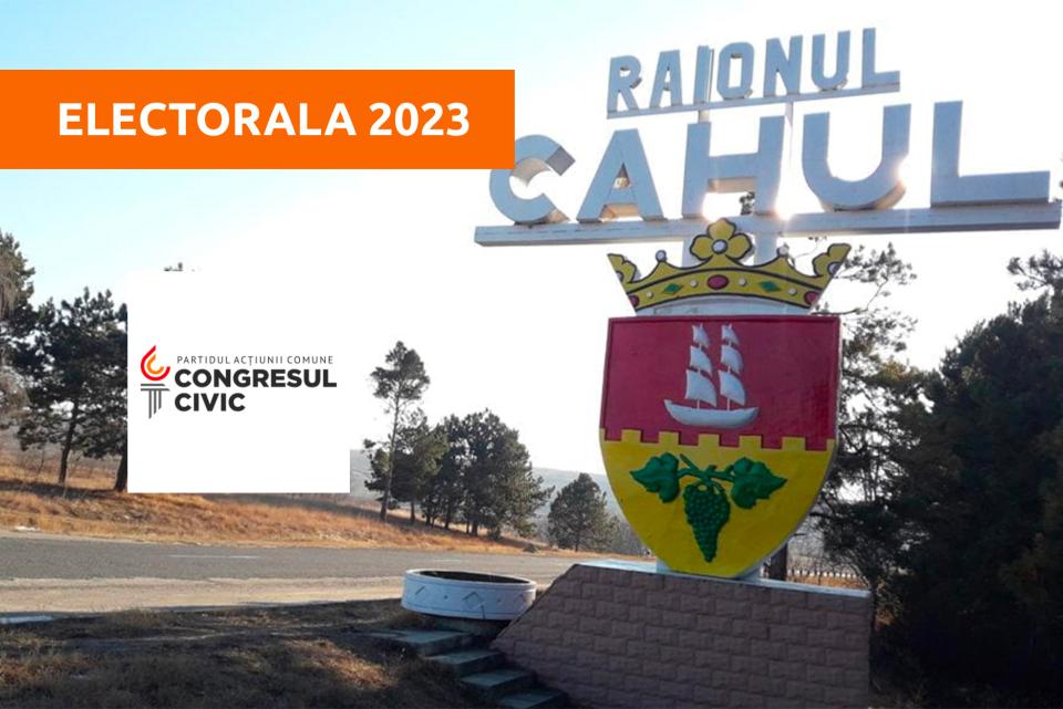 Află cine sunt candidații PP Congresul Civic în Consiliul raional Cahul. DOC