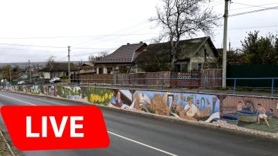 Inaugurarea picturii murale DOR DE CASĂ în Cahul / LIVE