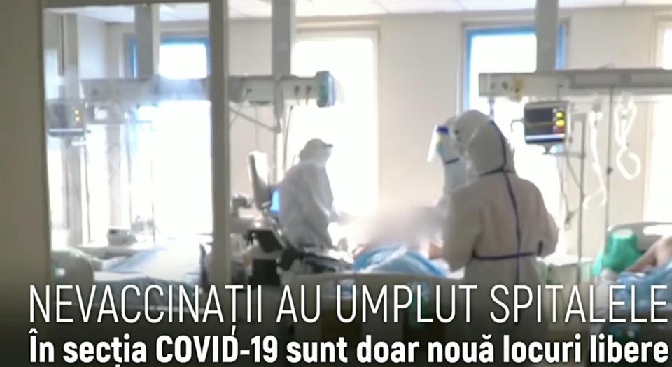 Situaţia epidemiologică este critică la Cahul, iar în secţia Terapie Intensivă se dă o adevărată loterie a paturilor /VIDEO