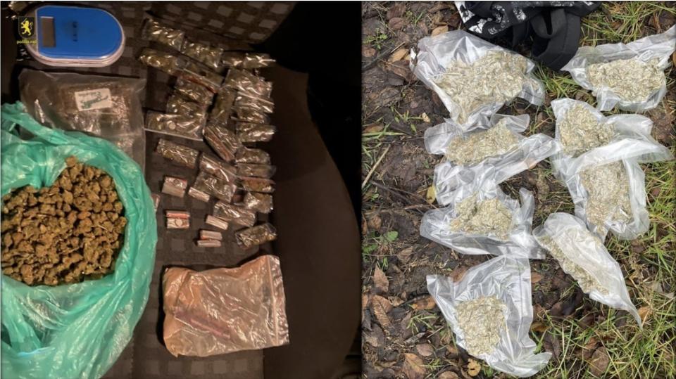 Droguri în valoare de 1 200 000 lei, ridicate de polițiști. Trei bărbați originari din Chișinău și Cahul reținuți