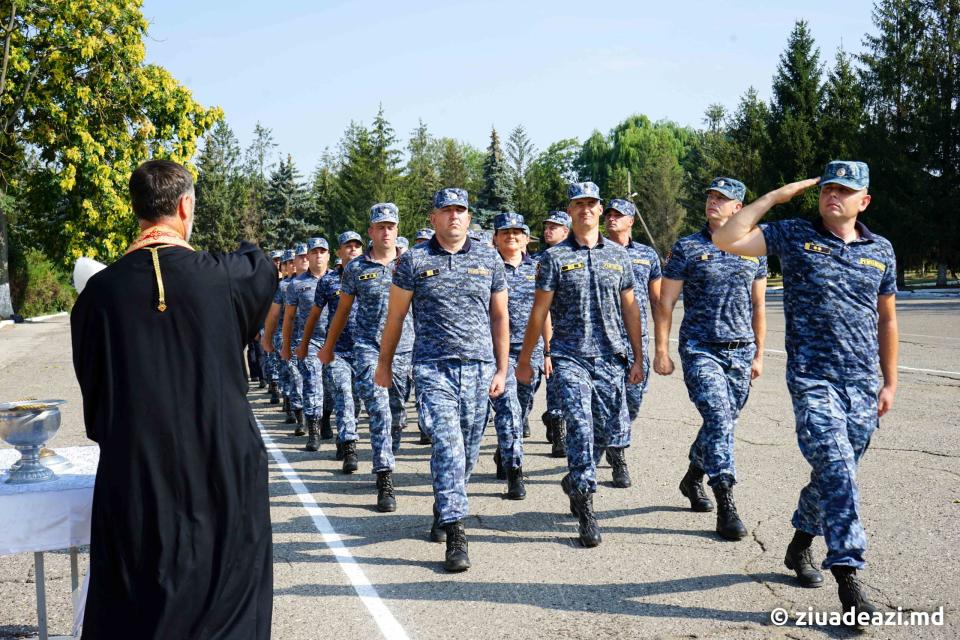 Funcționarii din cadrul Penitenciarului nr. 5 au depus Jurământul de Credință /FOTO