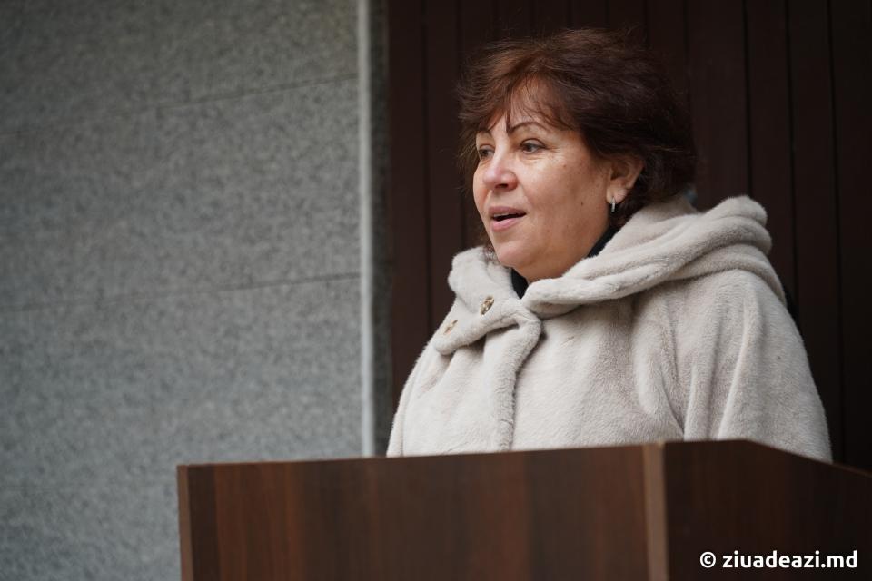 Tatiana Seredenco: Pacea, securitatea se datorează dumneavoastră, domnilor veterani. Datorită dumneavoastră mi-am crescut copiii în pace și liniște