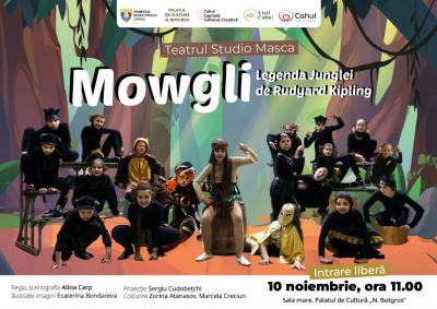 Spectacolul „Mowgli - Legenda Junglei” în scenă pe 10 noiembrie la Cahul