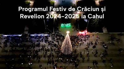 Programul Festiv de Crăciun și Revelion 2024-2025 la Cahul