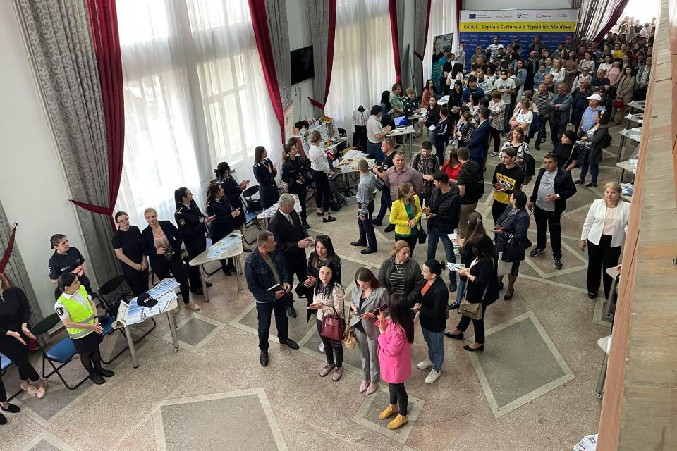 Zeci de absolvenți au aflat oferta educațională și ce posturi de muncă vacante sunt în raionul Cahul