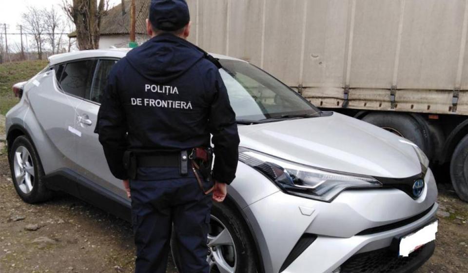 Un autoturism căutat pe INTERPOL, depistat în PTF Giurgiulești-Reni
