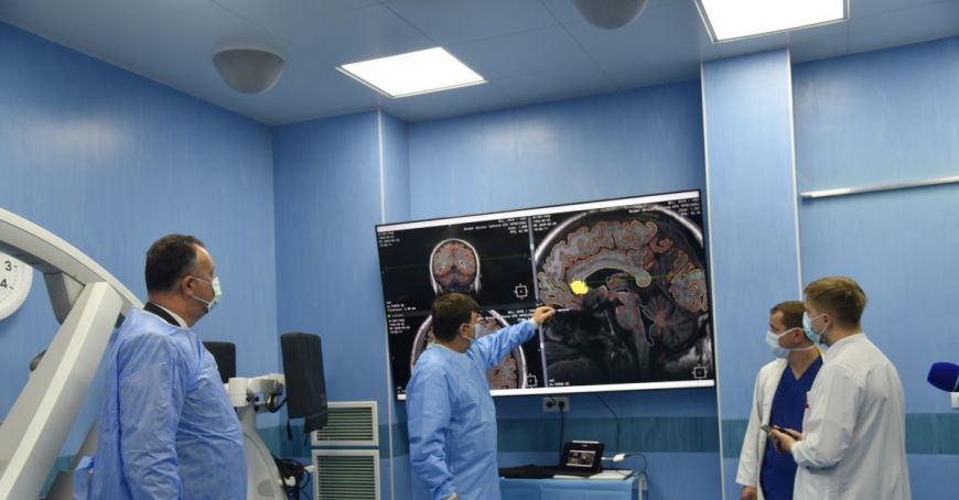 O intervenție chirurgicală, efectuată în premieră la Institutul de Neurologie si Neurochirurgie. Pacienta este din Cahul