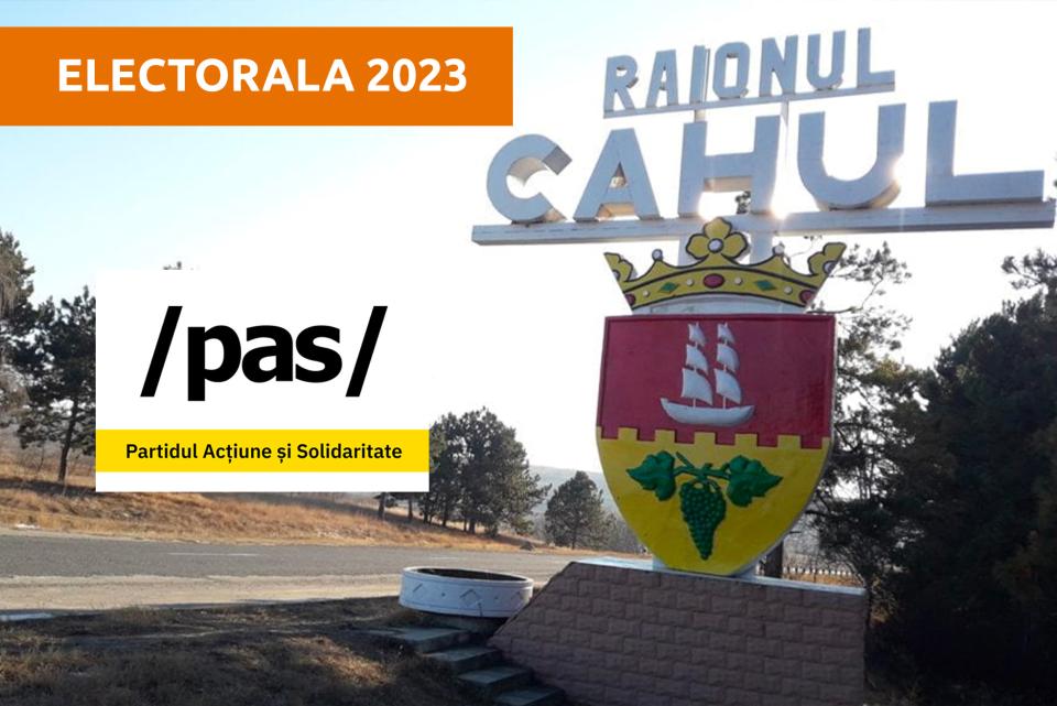 Află cine sunt candidații PAS pentru Consiliul raional Cahul. DOC