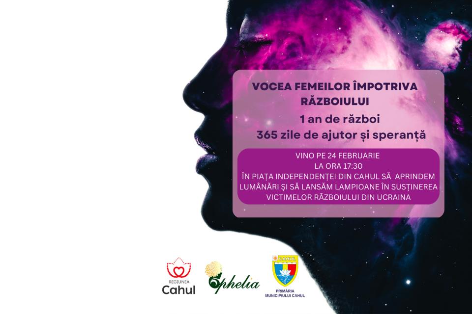Un an de razboi. Cahulenii vor comemora victimele razboiului din Ucraina