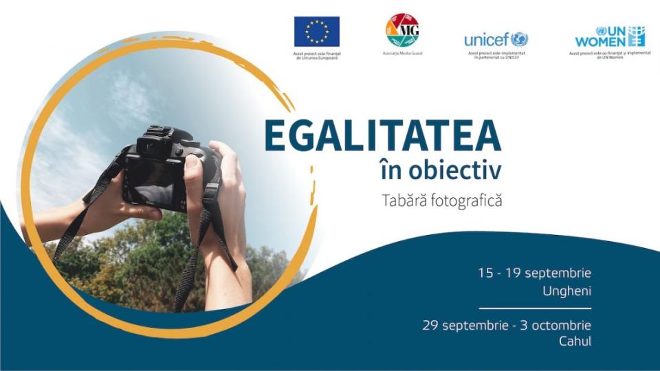 Participă gratuit la tabăra fotografică „Egalitatea în obiectiv” de la Cahul