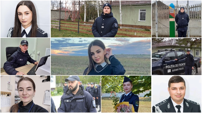 Ei sunt cei mai tineri polițiști de frontieră a Direcției Regionale Sud