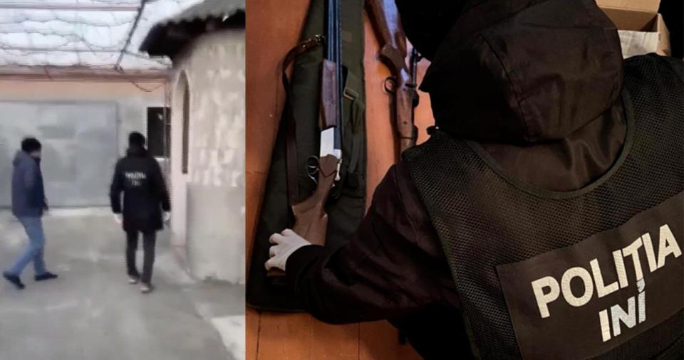 Braconieri din sudul țării, prinși cu arme și muniții deținute ilegal. Percheziții la Cahul și Vulcănești /VIDEO