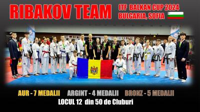 RIBAKOV TEAM a obținut 7 medalii de Aur la Open Balkan Cup, Sofia, Bulgaria