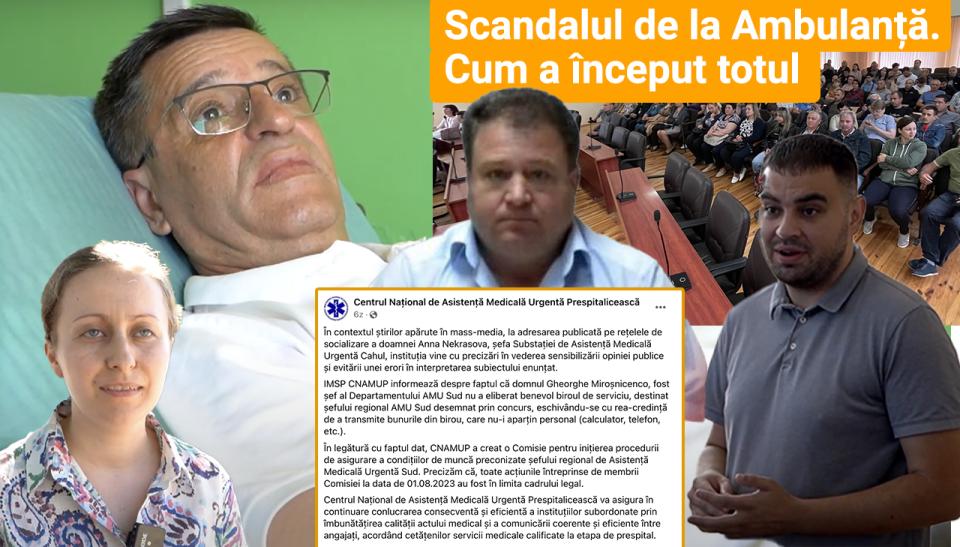 Scandalul de la Ambulanță. Cum a început totul