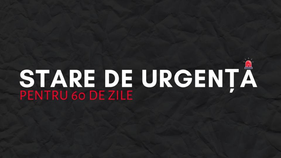 Ultima oră! Guvernul a aprobat instituirea stării de urgență, în sectorul energetic, pentru 60 de zile