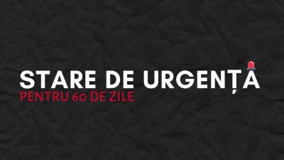 Ultima oră! Guvernul a aprobat instituirea stării de urgență, în sectorul energetic, pentru 60 de zile