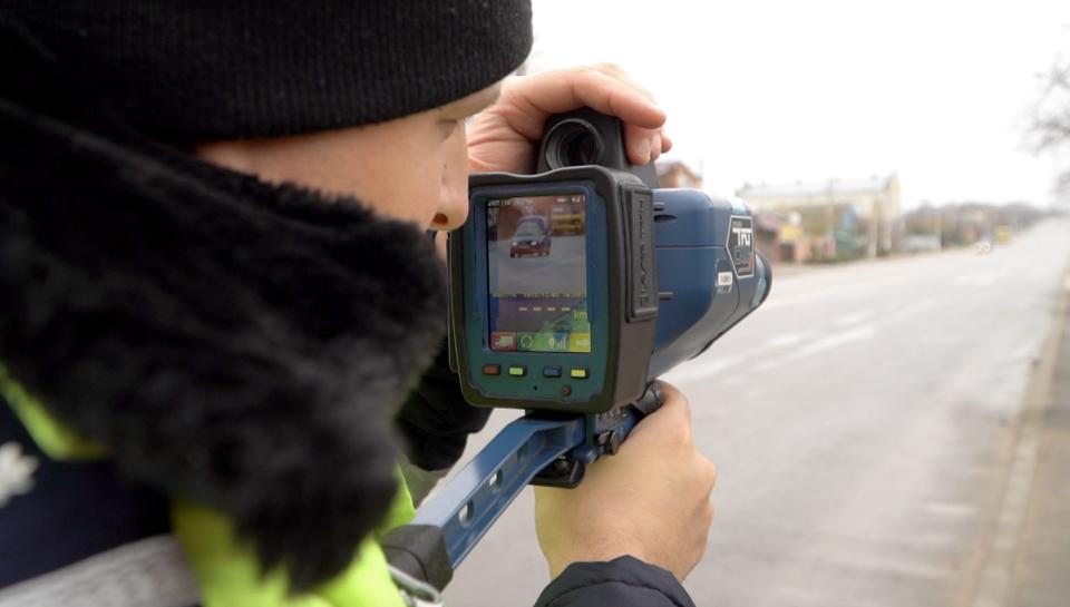 Procese verbale electronice, cum sunt fixați vitezomanii și alte dotări a noului automobil a serviciului de patrulare Sud /VIDEO