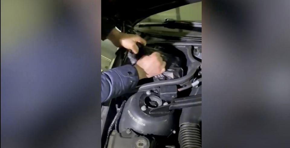 Peste 800 pachete de țigări depistate de vameșii din Cahul /VIDEO