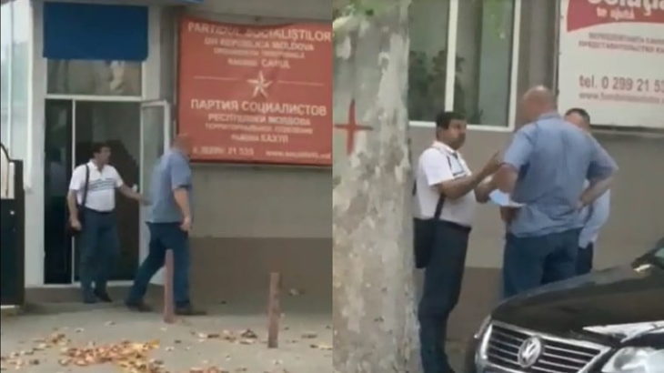 „Ziua ușilor deschise” la PSRM din Cahul. Ex-democrații solidari cu Andronachi, surprinși la „sfat” cu deputatul Vasile Bolea / VIDEO
