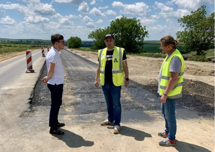 Drumul național M3 Chișinău-Giurgiulești este în proces de reabilitare