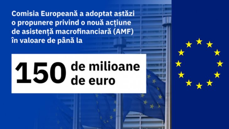 Comisia Europeană propune asistență macrofinanciară în valoare de 150 mln de euro pentru Republica Moldova