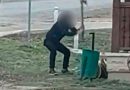 Un bărbat din Giurgiulești amenința cu un topor oamenii din sat. A fost imobilizat de Polițiștii de Frontieră /VIDEO