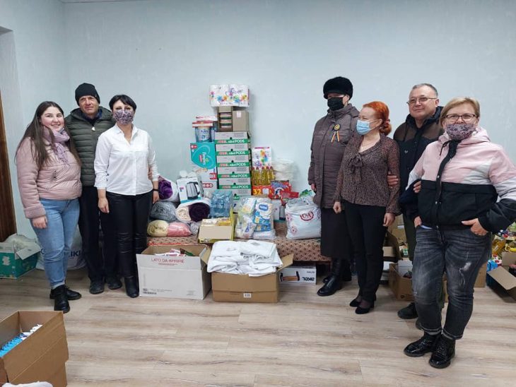 Ajutor umanitar pentru refugiații din Ucraina a ajuns la Cahul din com. Oancea