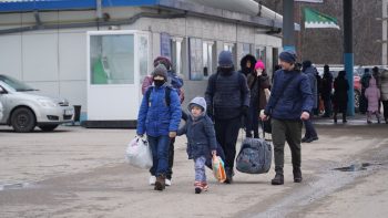 Ajutoarelor umanitare pentru refugiații găzduiți de familiile din Republica Moldova. La Cahul au fost livrate un lot pentru 500 de refugiați