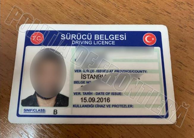 Cetățean al Turciei, depistat cu permisul de conducere  falsificat la PTF Cahul