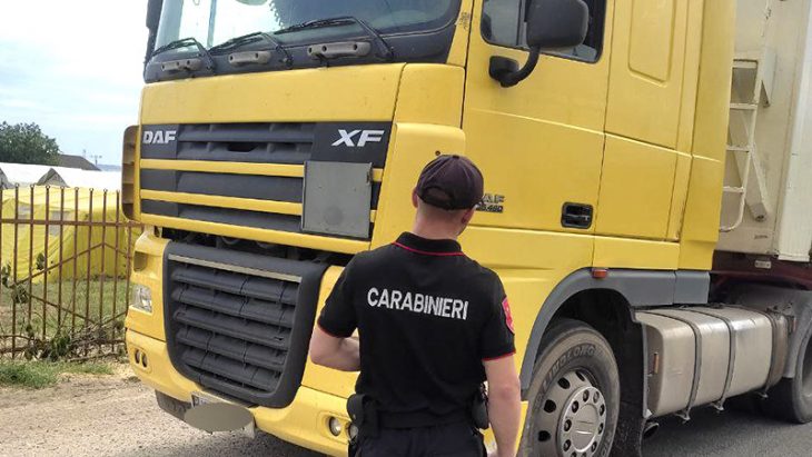 Un șofer de camion a fost prins beat în apropierea PTF Giurgiulești