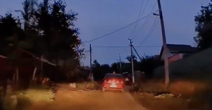 Un instructor auto din Cahul prins beat la volan /VIDEO