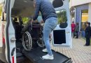 Microbuz adaptat, oferit de Uniunea Europeană Centrului de zi pentru copii ci dizabilități din Cahul
