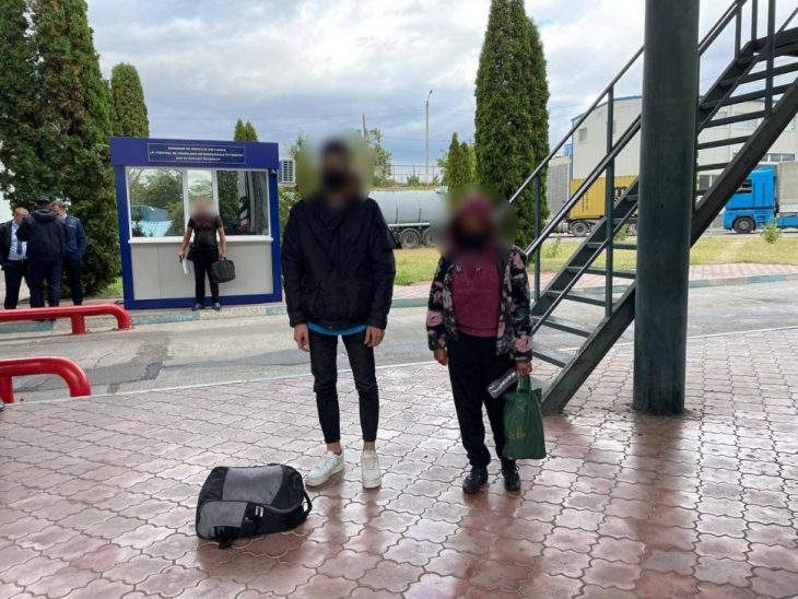 Doi minori din Siria și Eritreea s-au pornit ilegal spre Germania dar au fost deconspirați de Polițiștii de Frontieră Giurgiulești