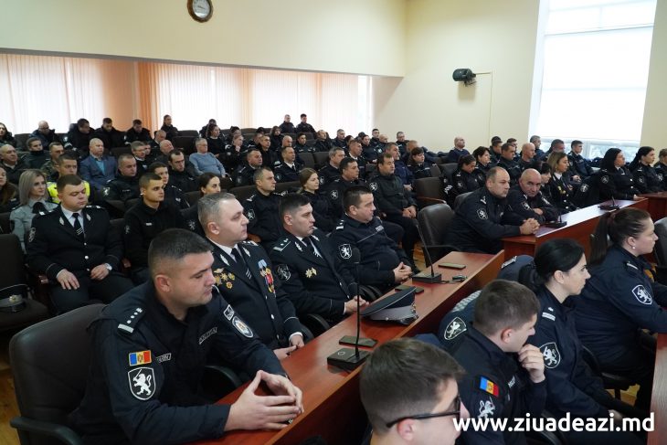 Ziua Poliției Republicii Moldova – celebrată la Cahul // Reportaj FOTO