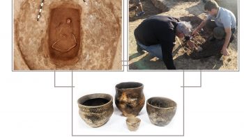 Descoperiri arheologice în satul Burlăceni, raionul Cahul // FOTO