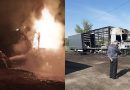 Incendiu misterios la Vulcănești: Două camioane distruse complet, anchetă în desfășurare