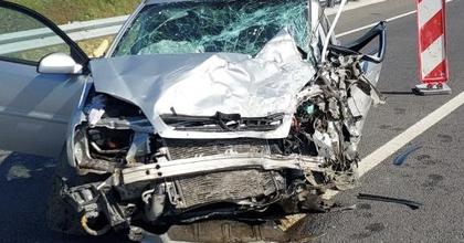 Accident violent la Cimișlia, după ce un șofer a ignorat semnalele unui drumar