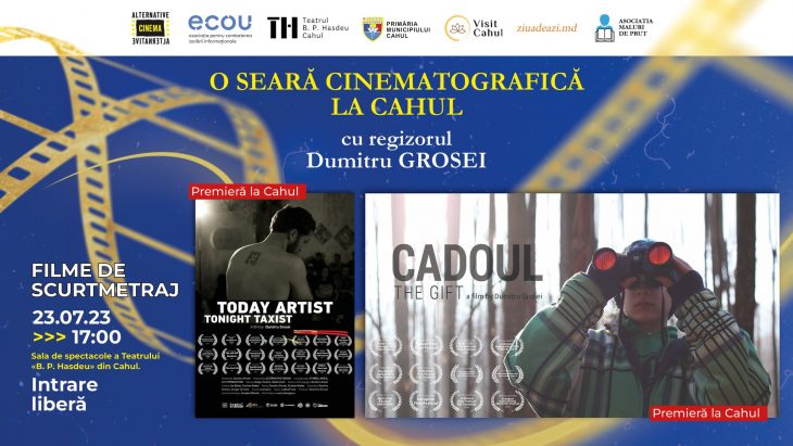 O seară cinematografică la Cahul cu regizorul Dumitru Grosei