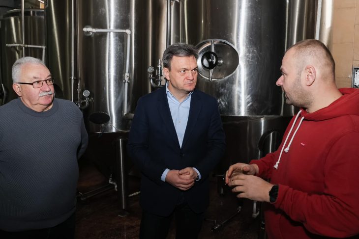 Antreprenorii din Cahul, Ion Caraja și Eugen Albur vizitați de premierul Dorin Recean