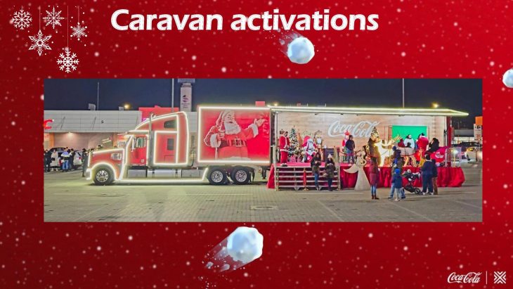 Caravana Coca-Cola ajunge pe 29 decembrie la Cahul