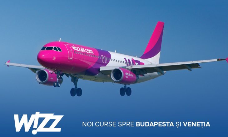 Wizz Air deschide două rute noi de pe Aeroportul Internațional Chișinău