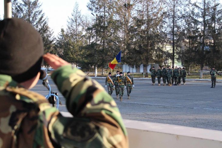 Tinerii militari în termen a Brigăzii din Cahul  au trecut în rezervă