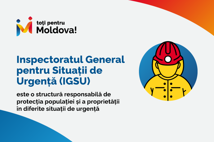 Inspectoratul General pentru Situații de Urgență (IGSU) în serviciul Moldovei