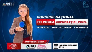Lansarea concursului național de materiale video “Fii Vocea Generației Pixel”