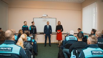 80 de ofițeri FRONTEX  și-au început o nouă activitate în cadrul operațiunii  „Moldova 2024”